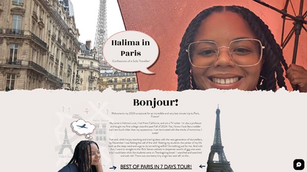 Halima won 1st place (tie)